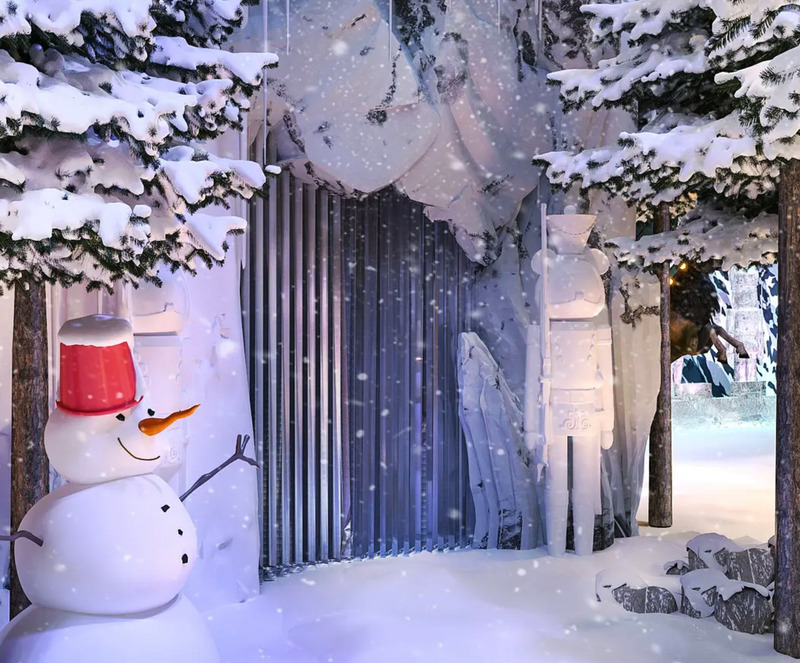 海昌樂漫冰雪王國霧凇森林